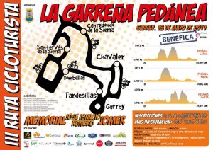 Inscripciones para la III marcha cicloturista Garreña Pedánea Inscripciones para la III marcha cicloturista Garreña Pedánea