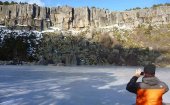 Cerrada la pista forestal por la que se accede a Laguna Negra Cerrada la pista forestal por la que se accede a Laguna Negra