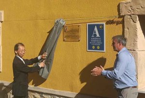 El ministro japonés inaugura un albergue municipal en Gormaz El ministro japonés inaugura un albergue municipal en Gormaz