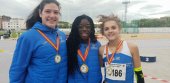 Oros para el atletismo femenino sub-18 en Valladolid Oros para el atletismo femenino sub-18 en Valladolid