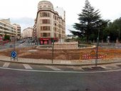 Segunda fase de obras para mejorar la rotonda de El Espolón Segunda fase de obras para mejorar la rotonda de El Espolón