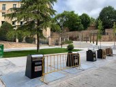 Los contenedores soterrados de Calixto Pereda entran en funcionamiento Los contenedores soterrados de Calixto Pereda entran en funcionamiento