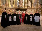 La reina doña Letizia conoce la catedral La reina doña Letizia conoce la catedral