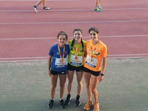 Las atletas Ondiviela y Abaga, internacionales con España Las atletas Ondiviela y Abaga, internacionales con España