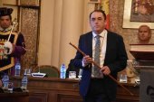 Serrano, nuevo presidente de la Diputación, con rechazo socialista Serrano, nuevo presidente de la Diputación, con rechazo socialista