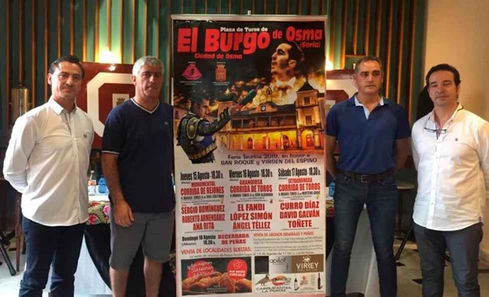 Presentación de la feria taurina de las fiestas patronales Presentación de la feria taurina de las fiestas patronales