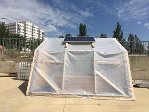 Un invernadero pasivo para huertos escolares, en el CIFP Pico Frentes Un invernadero pasivo para huertos escolares, en el CIFP Pico Frentes