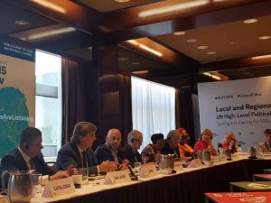 El alcalde, en Nueva York, en Foro político sobre Desarrollo Sostenible El alcalde, en Nueva York, en Foro político sobre Desarrollo Sostenible