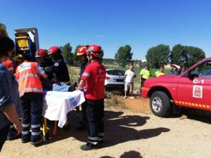 Herido un hombre en Navalcaballo tras volcar con su todo-terreno Herido un hombre en Navalcaballo tras volcar con su todo-terreno