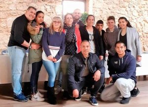 Alta ocupación de alumnos del curso de restaurante y bar Alta ocupación de alumnos del curso de restaurante y bar
