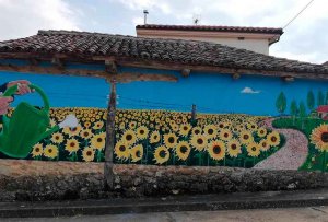 Torreblacos inaugura un mural para incentivar la reflexión Torreblacos inaugura un mural para incentivar la reflexión