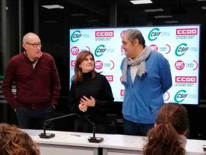 Los sindicatos reiteran a la Junta que cumpla compromisos Los sindicatos reiteran a la Junta que cumpla compromisos