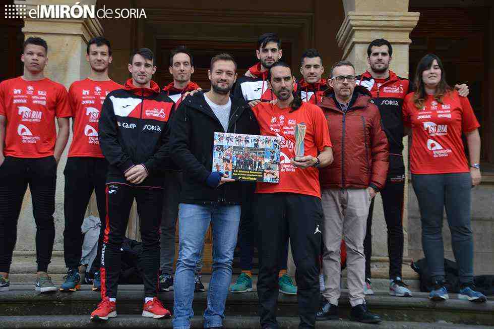 Las instituciones reconocen los méritos del Atletismo Numantino Las instituciones reconocen los méritos del Atletismo Numantino