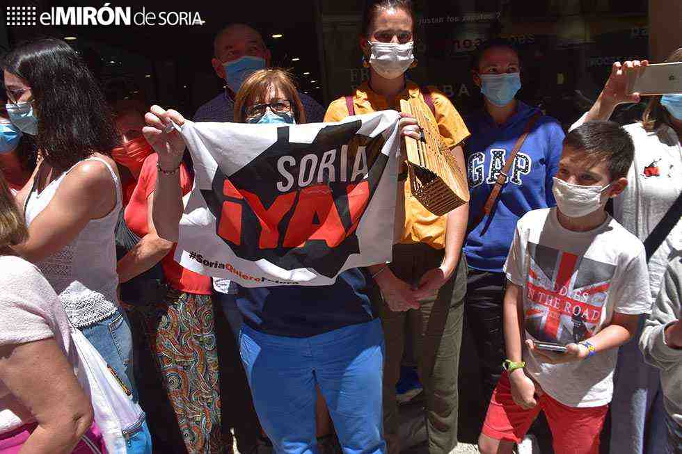 Soria ¡Ya! visibiliza las carencias de la provincia Soria ¡Ya! visibiliza las carencias de la provincia