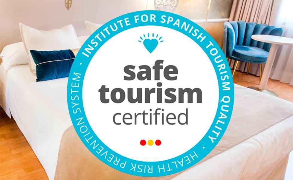 El hotel Alfonso VIII, con sello “Safe Tourism Certified” El hotel Alfonso VIII, con sello “Safe Tourism Certified”