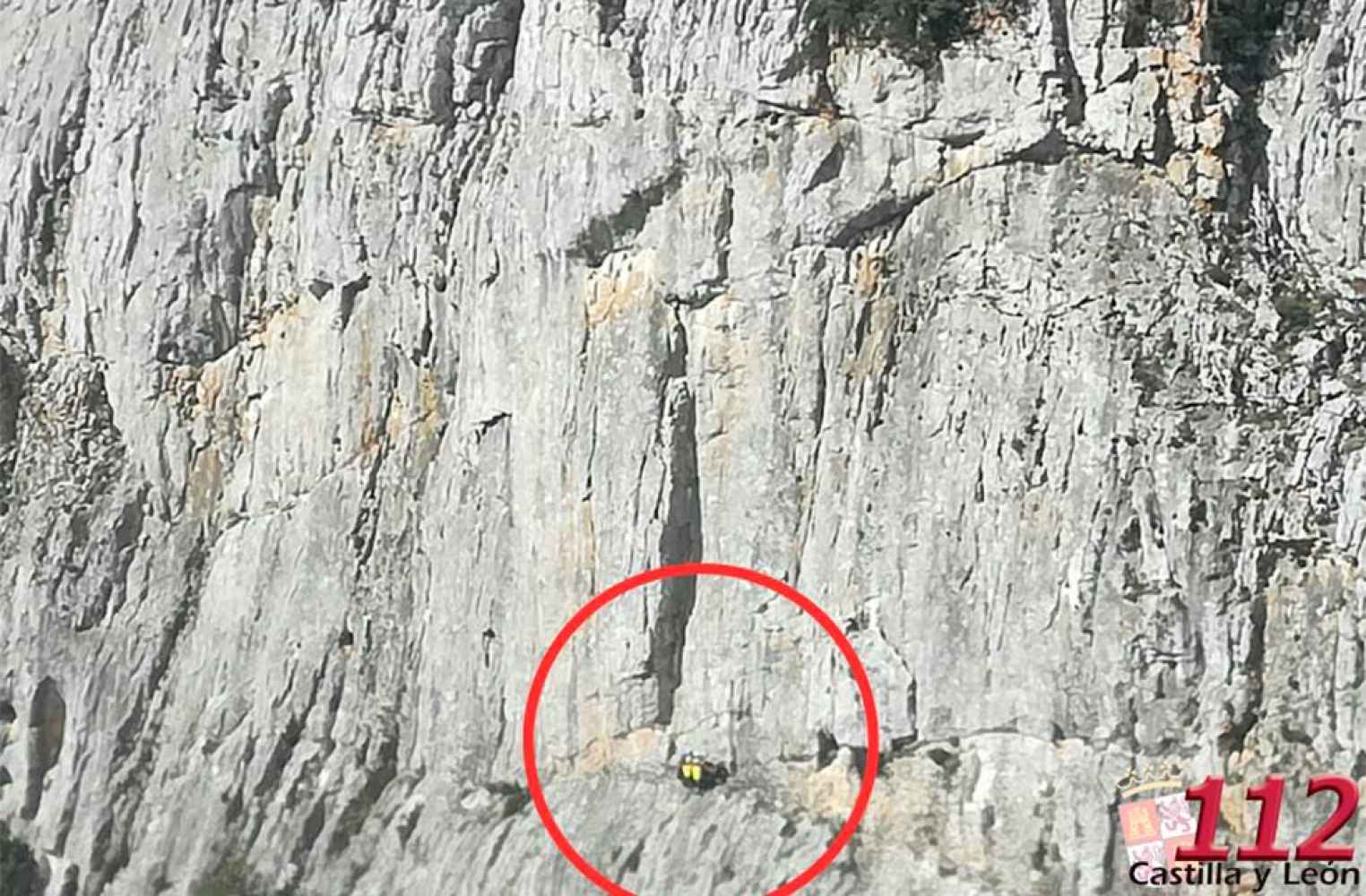 Rescatado montañero herido cuando realizaba escalada