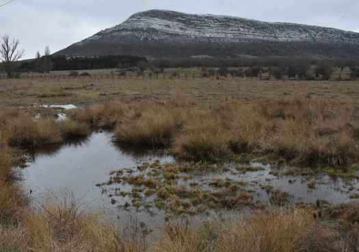 El tren de borrascas empapa y encharca Valonsadero