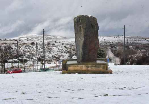 La borrasca Leonardo en Soria-capital: mucha alarma y poca nieve