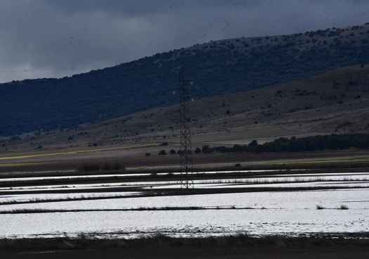 El tren de borrascas encharca la provincia (en fotos)