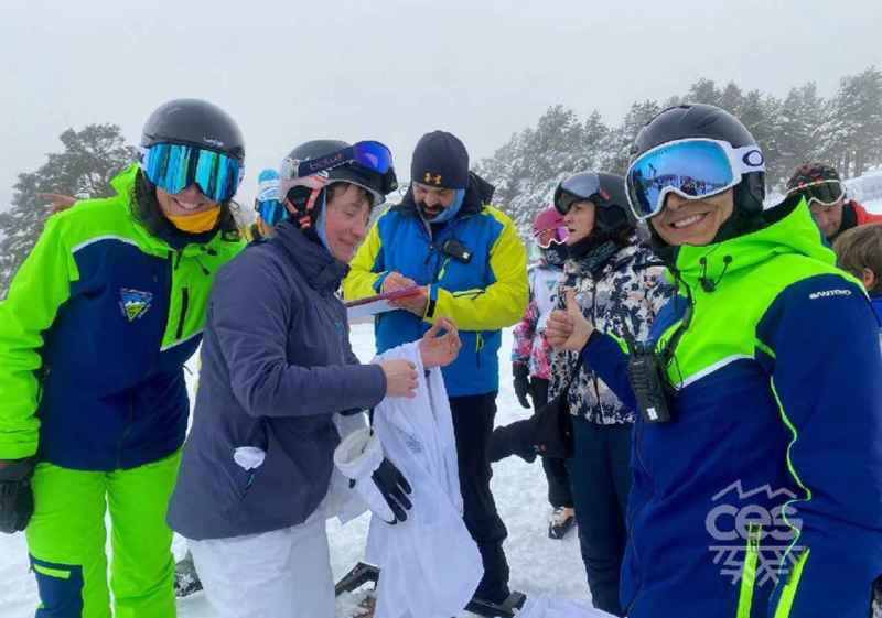 El CES vuelve a celebrar su campeonato social en punto de nieve de Santa Inés