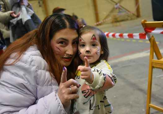 Disfraces infantiles en los carnavales de Golmayo