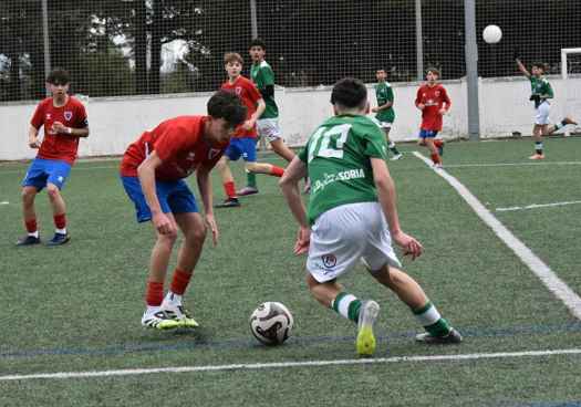 Liga provincial cadete. C.D. Numancia-C.D. San José