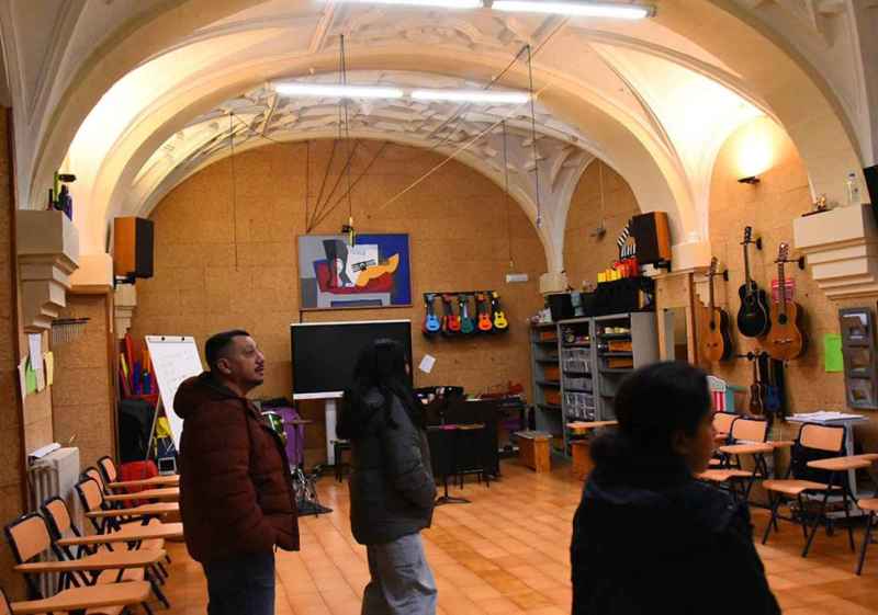 Jornada de puertas abiertas en el instituto Antonio Machado, de Soria