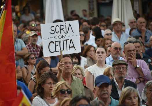 Soria responde a la concentración para apoyar a Ceuta