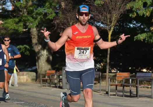 Los últimos metros de la media maratón de Soria 2026