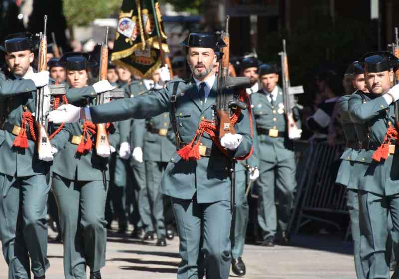 La Guardia Civil de Soria celebra a su patrona la Virgen del Pilar